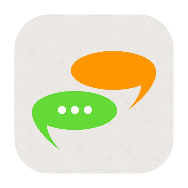 Messages icon — Stock Photo, Image