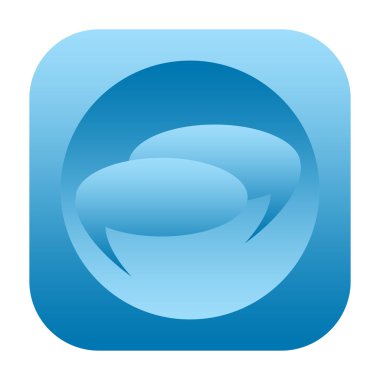 konuşma balonları simgesi