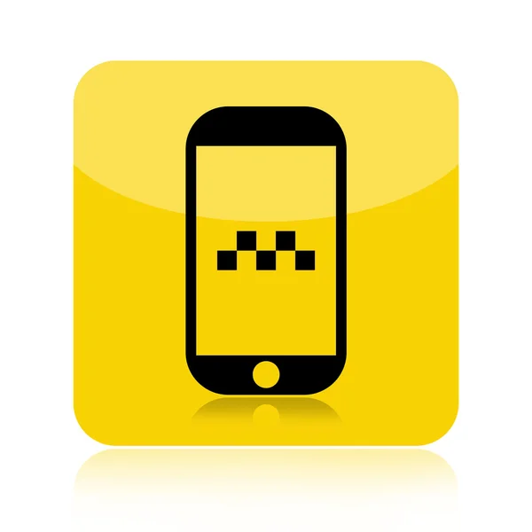 Taxi oproep pictogram — Stockfoto