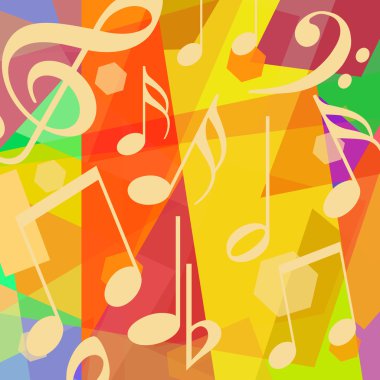 soyut müzik arkaplanı