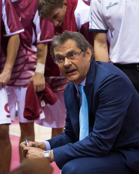 Sergey Bazarevich under en timeout — Stockfoto