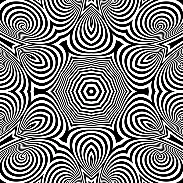 Latar belakang abstrak hitam dan putih. Ilustrasi vektor - Stok Vektor