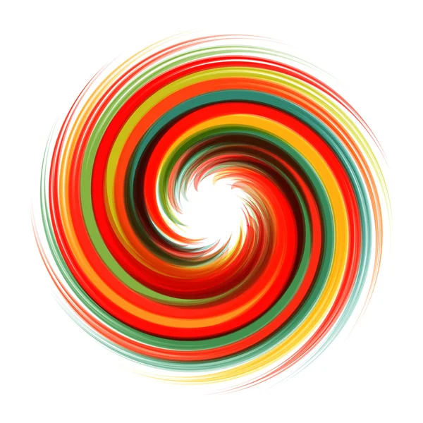 Dynamic Flow Illustration. Swirl Background. — Stock Vector