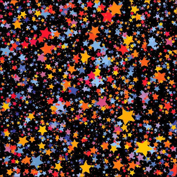 Achtergrond met sterren. Ontwerpsjabloon. Abstract vectorillustratie. — Stockvector