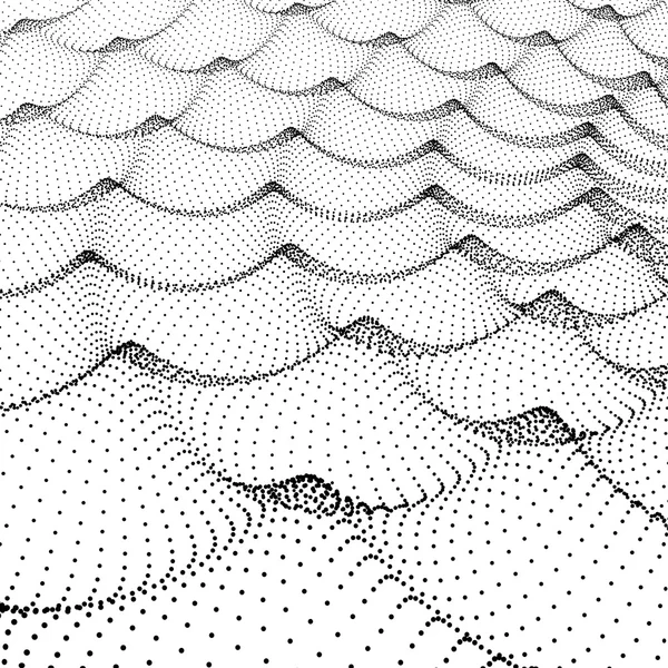 Мережа абстрактного фону. 3d технологія Векторні ілюстрації . — стоковий вектор