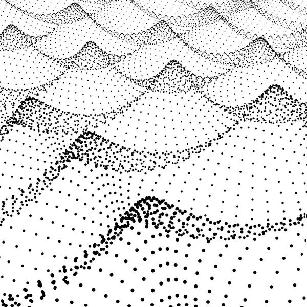 Абстрактный фон сети. 3D-векторная иллюстрация . — стоковый вектор