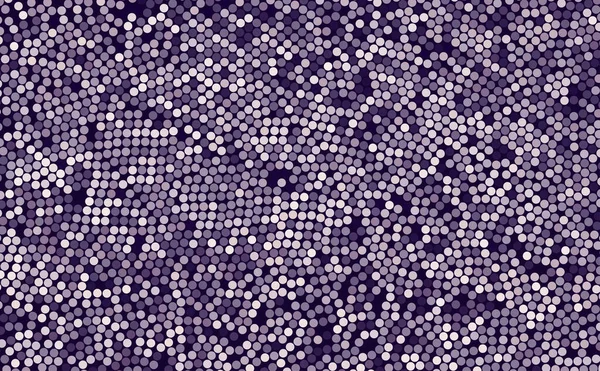 Mosaïque Fond Abstrait Avec Des Cercles Couleur Motif Pois Illustration — Image vectorielle