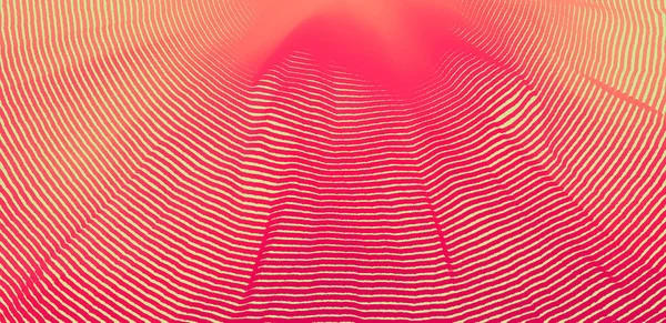 Абстрактна Цифрова Хвиля Динамічними Частинками Звукова Хвиля Велика Візуалізація Даних — стоковий вектор