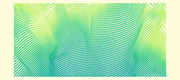 Onde Numérique Abstraite Avec Particules Dynamiques Onde Sonore Visualisation Big — Image vectorielle