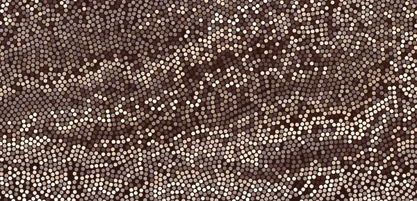 Мозаика Абстрактный Фон Цветовыми Кругами Рисунок Горошек Трехмерная Векторная Иллюстрация — стоковый вектор