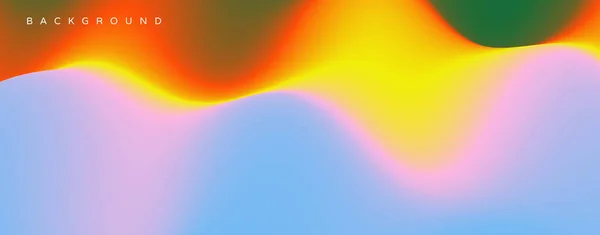 Абстрактный Волнистый Фон Современными Градиентными Цветами Современный Дизайн Жидкости Современная — стоковый вектор