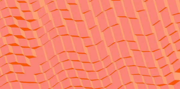 Moderner Hintergrund Mit Würfeln Minimalistisches Geometrisches Design Voxelkunst Vektordarstellung — Stockvektor