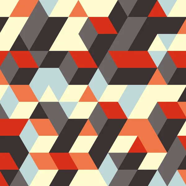 Fondo geométrico 3d abstracto. Mosaico . — Archivo Imágenes Vectoriales