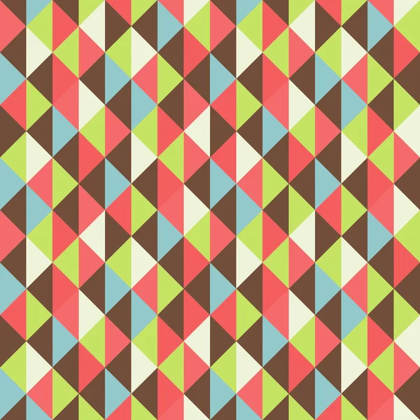 Geometriska trianglar bakgrund. mosaik. — Stock vektor