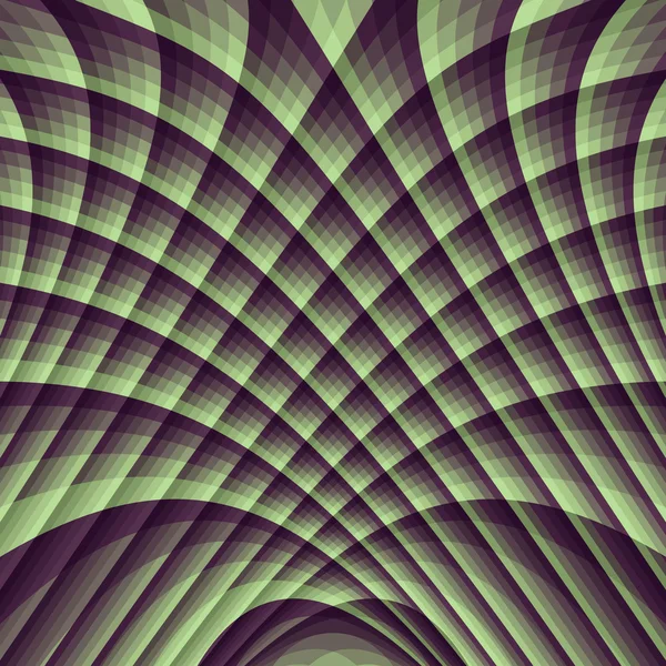 Abstracte swirl achtergrond. patroon met optische illusie. — Stockvector