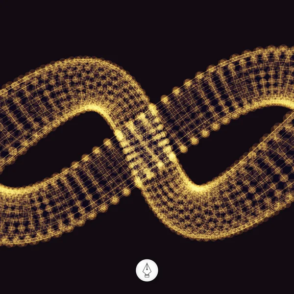 Spirale. Illustration vectorielle 3D . — Image vectorielle