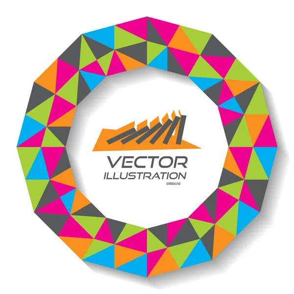 Vectorillustratie voor ontwerp. — Stockvector