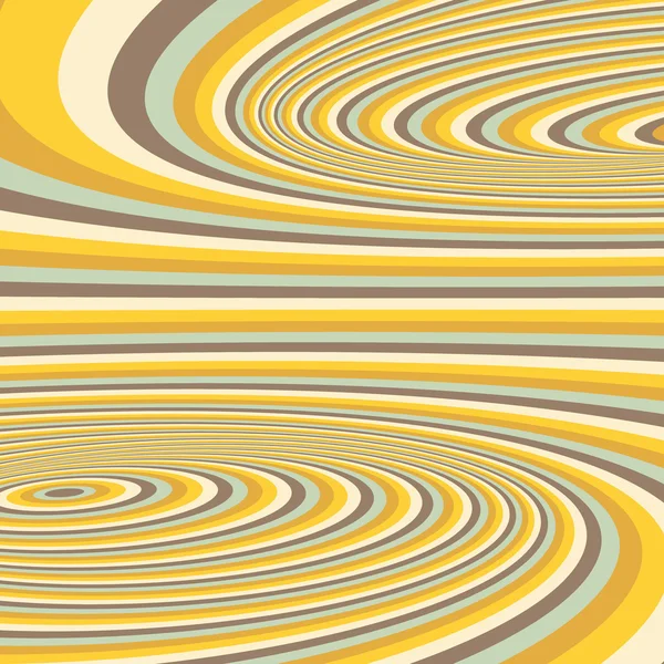 抽象的な渦巻き模様の背景。目の錯覚とパターン. — ストックベクタ