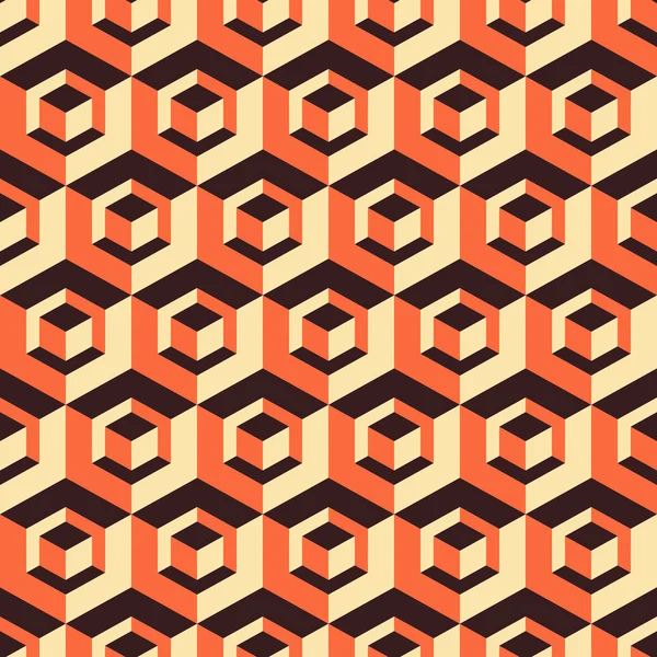 Honeycomb bakgrund 3d. mosaik. vektor illustration. — Stock vektor