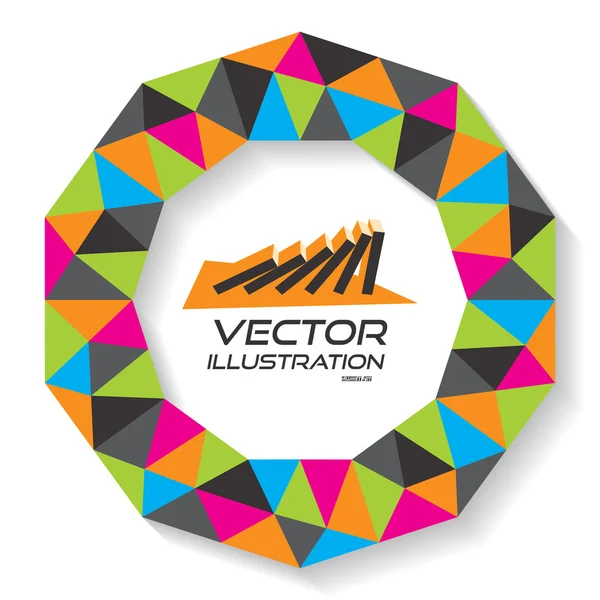 Vectorillustratie voor ontwerp. — Stockvector