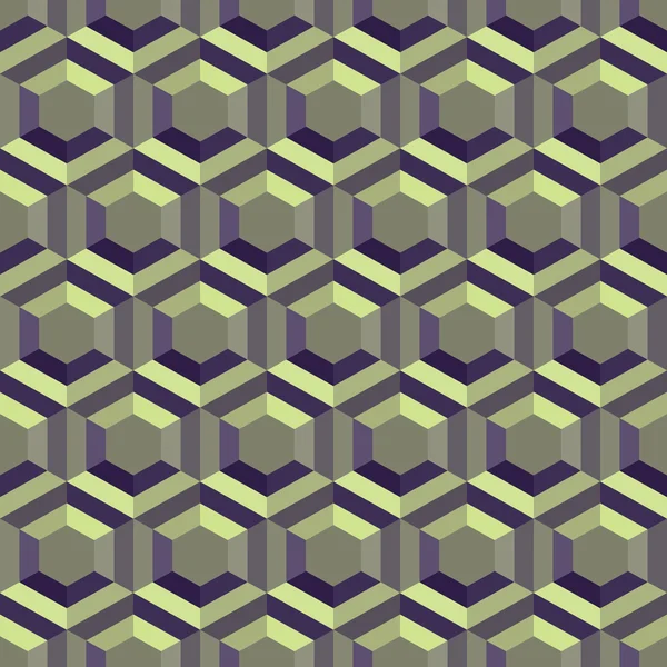 Honeycomb bakgrund 3d. mosaik. vektor illustration. — Stock vektor