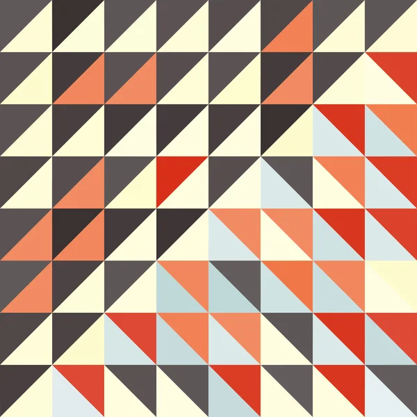 Triangles géométriques fond. Mosaïque . — Image vectorielle