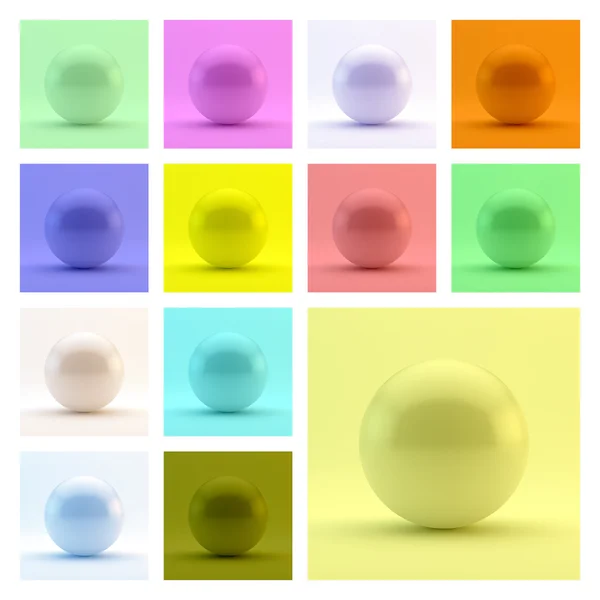 球。3 d ベクトル テンプレート。抽象的なイラスト. — ストックベクタ