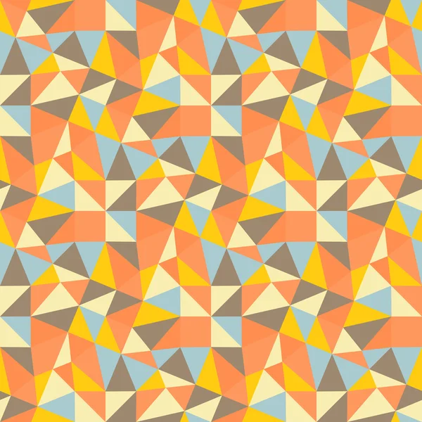 Geometriska trianglar bakgrund. mosaik. — Stock vektor