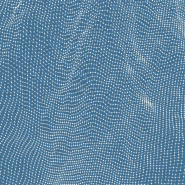 Fondo de cuadrícula abstracta. Superficie del agua. Ilustración vectorial . — Archivo Imágenes Vectoriales