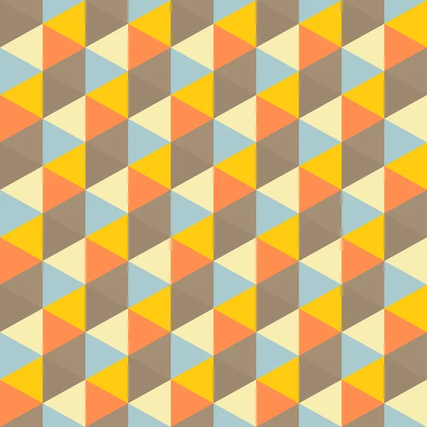 Abstract geometrisch naadloos patroon. Vectorillustratie. — Stockvector