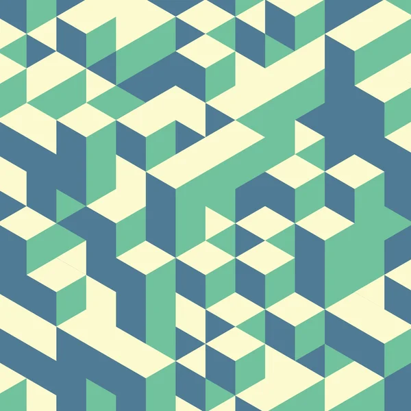 Abstrait géométrique 3d fond coloré . — Image vectorielle