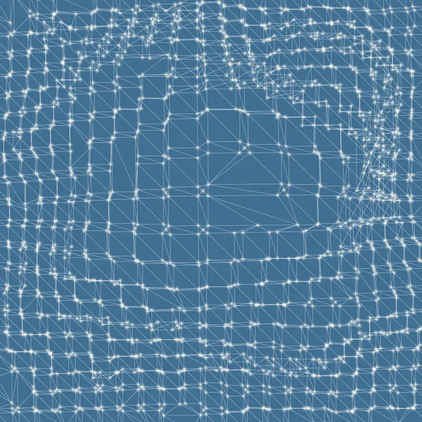 3d 的抽象背景。技术矢量图. — 图库矢量图片