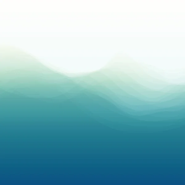 Vague d'eau. Illustration vectorielle pour votre conception . — Image vectorielle