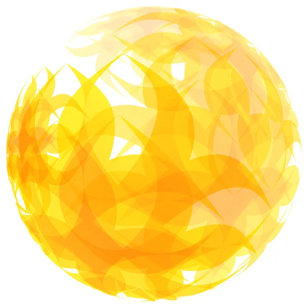 Sphere. Abstract vector illustration. — Stockvector