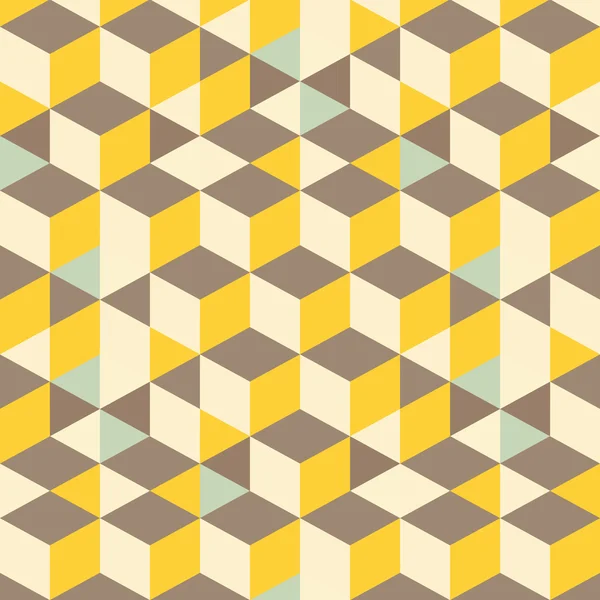 Abstracte 3d achtergrond - muur van kubussen. Vectorillustratie. — Stockvector