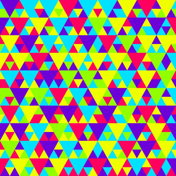 Geometrische driehoeken achtergrond. mozaïek. — Stockvector