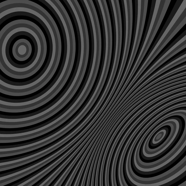 Abstracte swirl achtergrond. patroon met optische illusie. — Stockvector