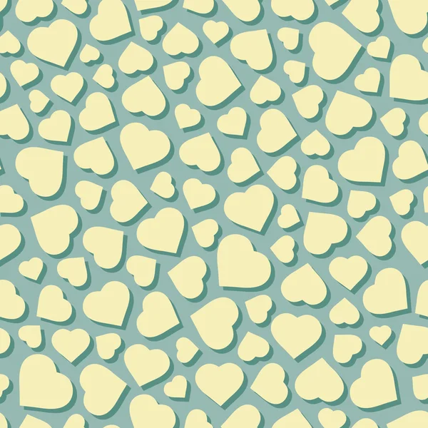 Hearts. Seamless pattern. Vector illustration. — Stock Vector