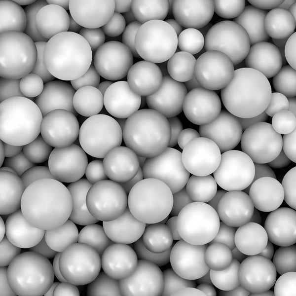 様々 なボールの抽象的なベクトルの背景。球状パターン. — ストックベクタ