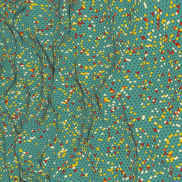 Colorato sfondo mosaico. Illustrazione vettoriale poligonale . — Vettoriale Stock