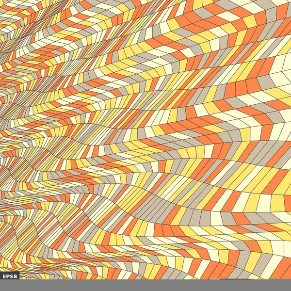 Bunte Pixel Mosaik. Abstrakter Hintergrund. — Stockvektor