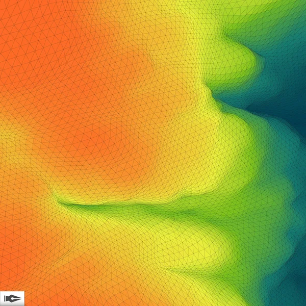 Contexto geométrico moderno abstrato. Ilustração em mosaico poligonal —  Vetores de Stock