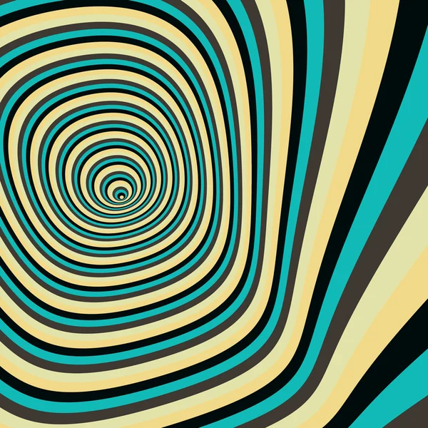 Abstrakt 3d geometrisk bakgrund. Mönster med optisk illusion. Vektor illustration. — Stock vektor