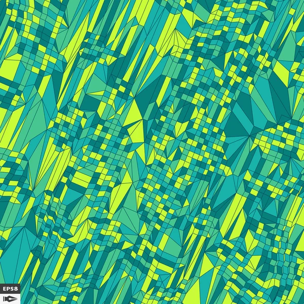 Bunte Mosaik Hintergrund. Polygonale Vektordarstellung. — Stockvektor