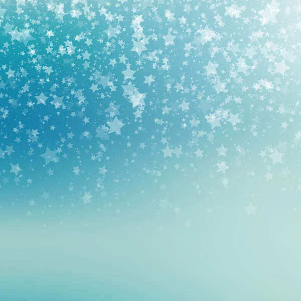 Caindo fundo de neve. Padrão de floco de neve abstrato. Ilustração vetorial . — Vetor de Stock