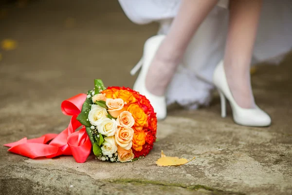 Details zum Hochzeitstag — Stockfoto