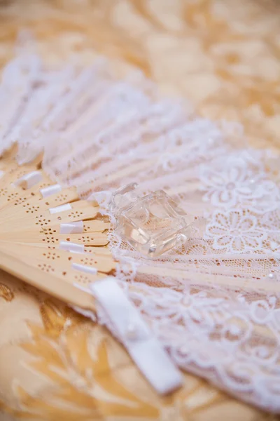 Lace and perfume — Stock Photo, Image