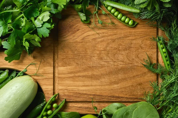 Frische Rohe Pflanzliche Zutaten Für Gesundes Kochen Oder Salatzubereitung Mit — Stockfoto