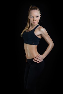 atletik genç kadın