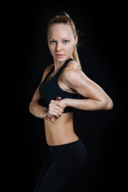 atletik genç kadın